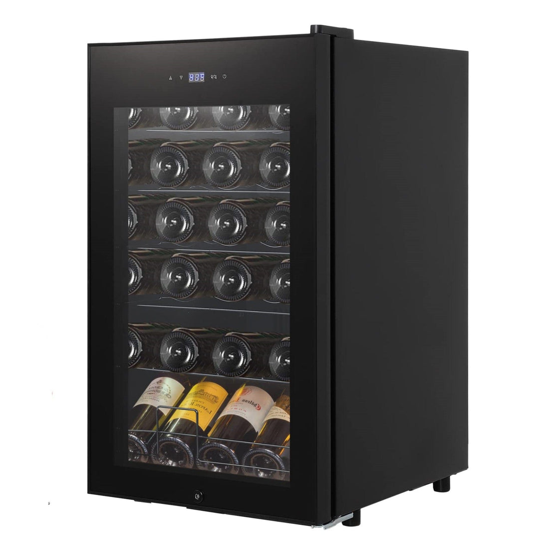 24 Bottle Wine Cooler, Compressor, Freestanding Beverage Fridge