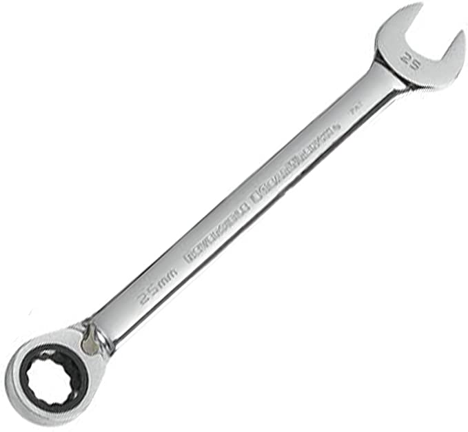 12-Piece Metric Ratchet Wrenches, 8-19mm, 72T, for Car Repair