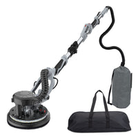 Advanced 800W Electric Drywall Sander, Variable Speed, Telescopic Handle, LED Light, and Vacuum Bag