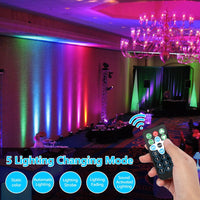 GARVEE Party Lights 2 Packs 36 LED RGB Stage Lights