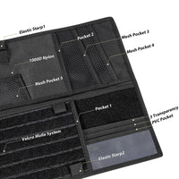 Truck Visor Organizer Multi-Pocket Panel for Auto Accessories